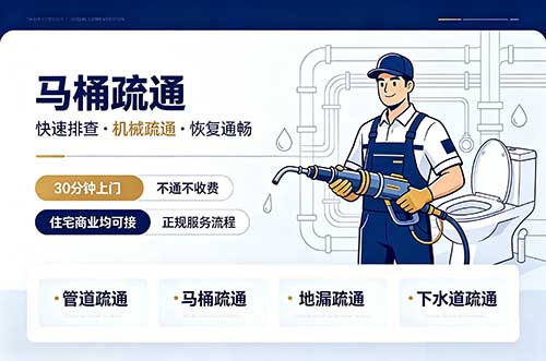 营口马桶疏通