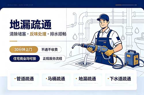 营口地漏疏通