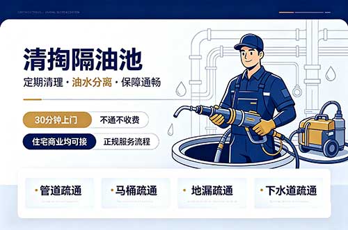 营口清掏隔油池
